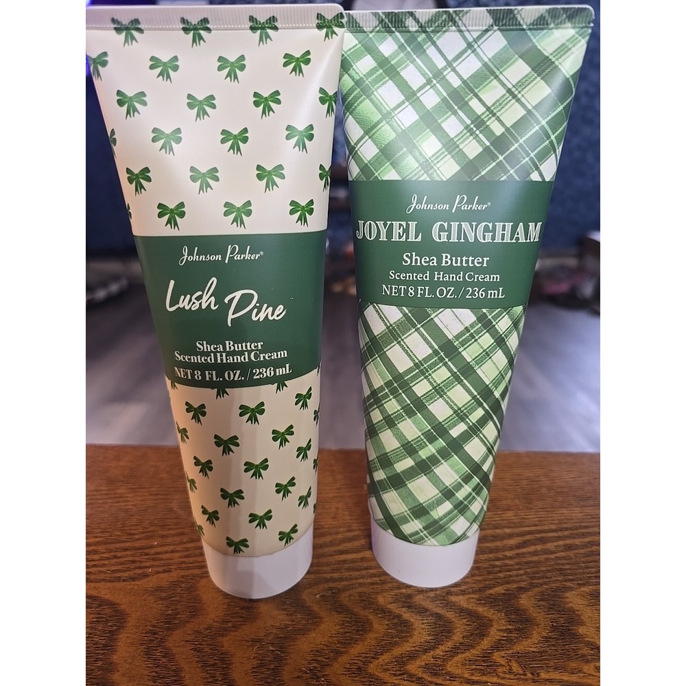 New Johnson Parker  Hand Cream 8 fl oz Lot‎ of 2
